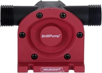 Milescraft 1314 DrillPump750 - Self Priming Water Pump Attachment for Drills ...