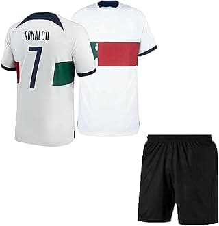 Ronaldo 7 Football Jersey Shorts(Kid's, Boy's& Men)