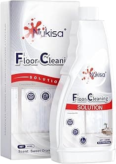 Sweet Orange Scent Floor Cleaning Solution Compatible With Roborock Robot Vacuum And Mop Cleaner， Deep Cleans For Multiple Hard Floors, Suitable With All Robot Vacuums With Mopping (1 Bottle)