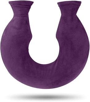Hot Water Bottles Durable Bag U-Shaped Cervical Compress Heating Great For Pain Relief And Cold Therapy Water-Filled Bottle Transparent