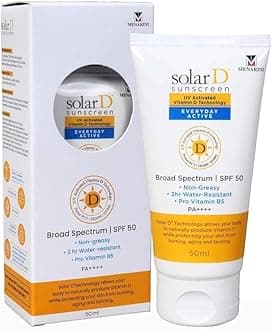 Solar D Eveyday Active Sunscreen For All Skin Type Broad Spectrum SPF 50-50Ml(R)
