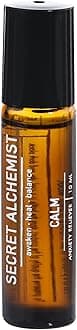 Secret Alchemist Calm Relaxation Rollon Oil | Stress Buster | Calms Down Nerves | Contains Pure Lavender & Sandalwood Essential Oil | Pack of 1-10ml