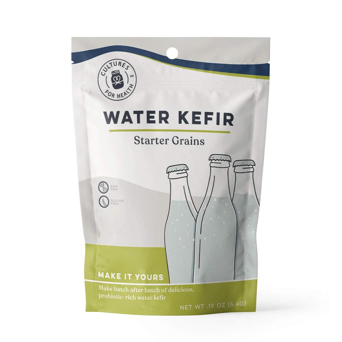 Real Water Kefir Grains (5.4g)