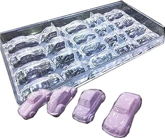 Polycarbonate Chocolate Mold DIY Handmade Chocolate Candy Mould Pastry Tools Bakeware 5 style cars (19392)