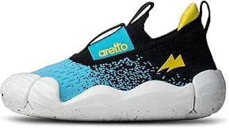 ARETTO Leaps, Kids Everyday Wear Shoes | School Shoes | Party Shoes | Age 1 to 10 Years | Non-Marking Soles | Wide Toe Box | Comfortable Shoes, Summer Swim, 47 EU