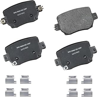 Bendix Premium SBC2387 Ceramic Rear Brake Pads for Tesla 3 2021