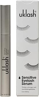 UKLASH Sensitive Eyelash Serum - #1 Rated Peptide Lash Serum for Fuller Lashes - Vegan & Cruelty-free - Designed for Sensitive Eyes