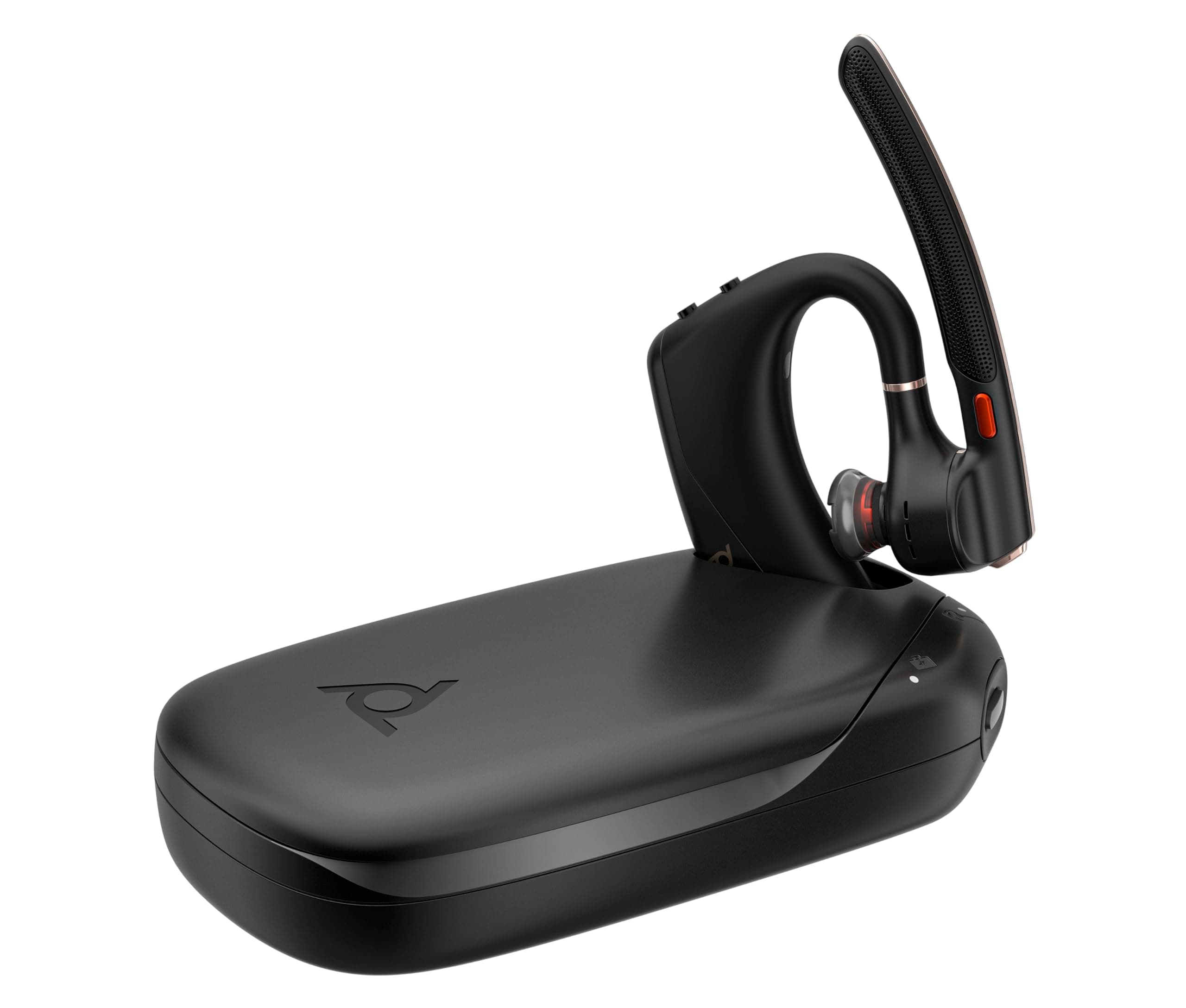 HP Poly Voyager Legend 50 UC – Bluetooth Headset, Charging Case - Discreet Boom, 4 Noise-Canceling Mics, AI NoiseBlockAI & WindSmart Tech - Seamless Connectivity, Smart Call Controls - All-Day Comfort