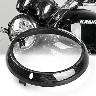 Fits for Kawasaki z900rs 2018-2024 Headlight Rim Plating W800 2020-2024 Headlamp rim fairing cover Z 900RS SE CAFE 2019 2021 2022 2023 Accessories (5D Carbon look)
