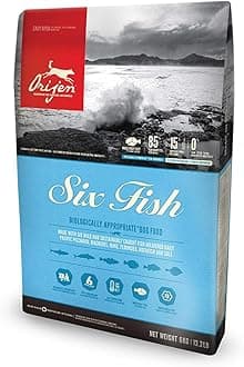 Orijen Six Fish Dry Dog Food, Grain Free and Chicken Free Dog Food, Fresh Or Raw Ingredients, 11.4 Kg, All Life Stages