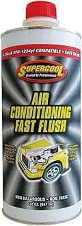 Supercool Trusted by Professionals TSI FFQ High-Temp A/C Flush, 32 fl. oz. (Flash Point Greater Than 250 F)