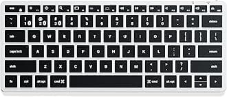 Satechi Slim X1 Bluetooth Backlit Keyboard for Mac, Illuminated Keys & Multi-Device Sync, for MacBook Air/Pro M5/M4, iPad Air/Pro M5/M4/M3, iPad mini, Mac mini, iMac - Silver
