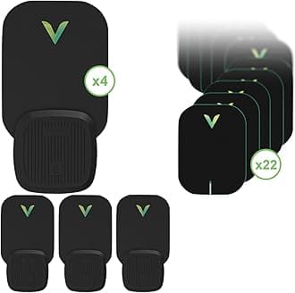 VEYOFLY Flying Insect Trap for Indoors (4 Device Black + 12 Glue Boards) + 10 Refills Pack Bundle - Catch Fruit Flies, Mosquitoes, Gnats, Moths & Other Insects with UV Light and Sticky Board