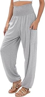womens Boho Palazzo Slacks
