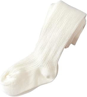 Zando Cozy Baby Tights - Soft Cotton Infant Leggings for Girls