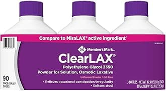Member's Mark ClearLAX (17.9 Ounce, 3 Pack)