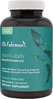Dr. FuhrmanDaily Whole Food Multivitamin for Men, 120 Capsules, Vegan