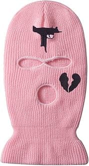 3 Hole Uzi Balaclava Knitted Full Face Cover Ski Mask Winter Windproof Neck Warmer Thermal Cycling for Men Women