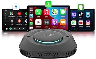 3-in-1 CarPlay AI Box 2025 Wireless CarPlay Android 13.0 AI Box Video Adapter,Support NetfIix/YouTube TikTok, 8-Core SM6115/4G/GPS+Glonass/4+64G