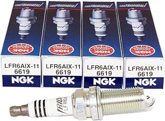 4 PCSNEW -- NGK 6619 Iridium Spark Plugs LFR6AIX-11