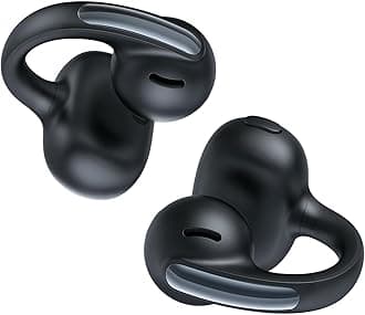 Baseus Open Ear Earbuds Clip On Earbuds Black