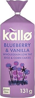 Kallo Blueberry & Vanilla Rice & Corn Cakes