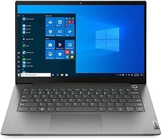 Lenovo ThinkBook 14 Gen 2, 11th gen Intel i7-1165G7, 14" FHD (1920 x 1080) IPS, Anti-Glare,300 nits, Thunderbolt 4, Win 10 Pro - (16GB RAM | 1TB NVME) (Renewed)