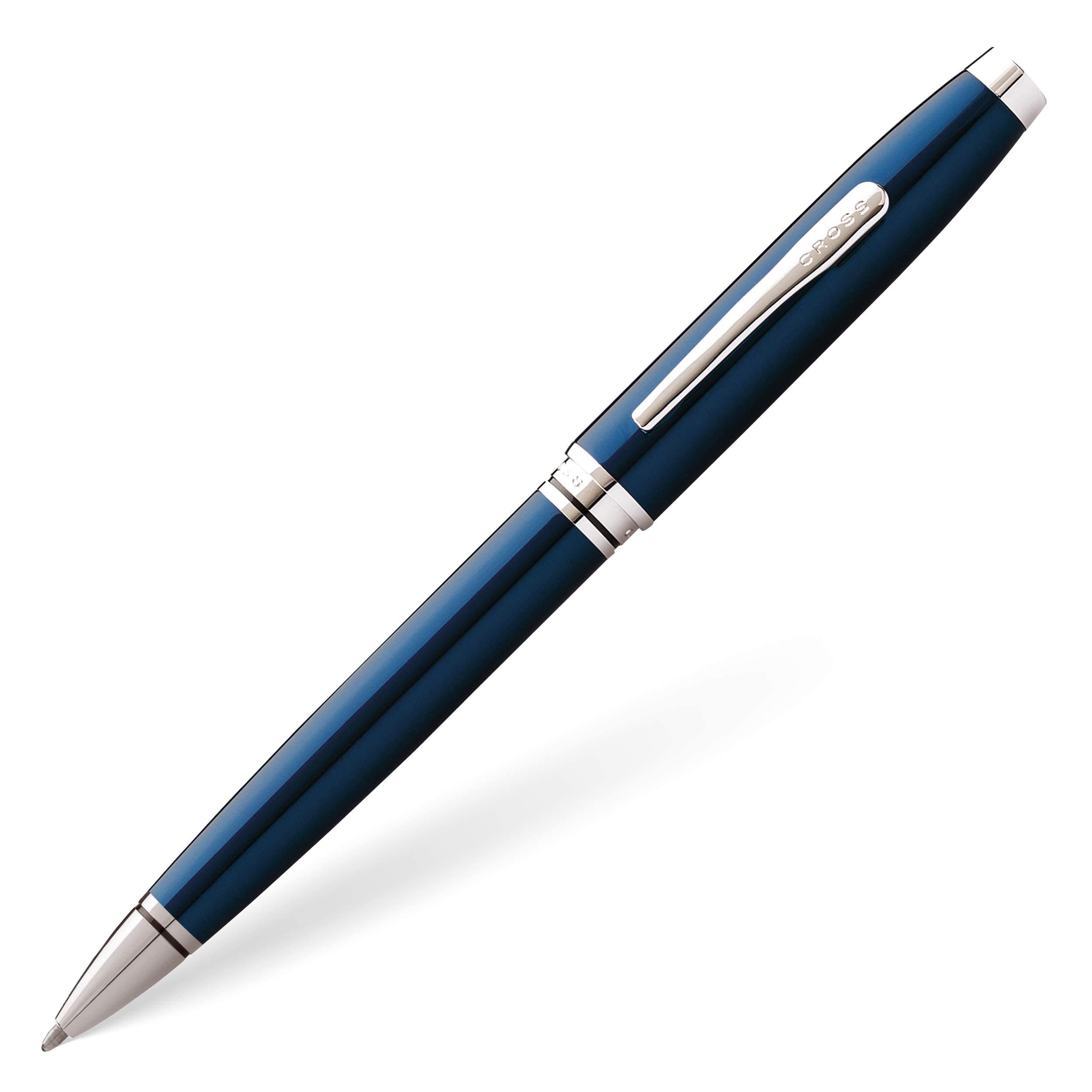Coventry Blue Lacquer Ballpoint Pen
