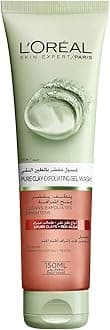 Pure Clay Red Face Cleanser with Red Algae Exfoliates and Brightens, 150ml