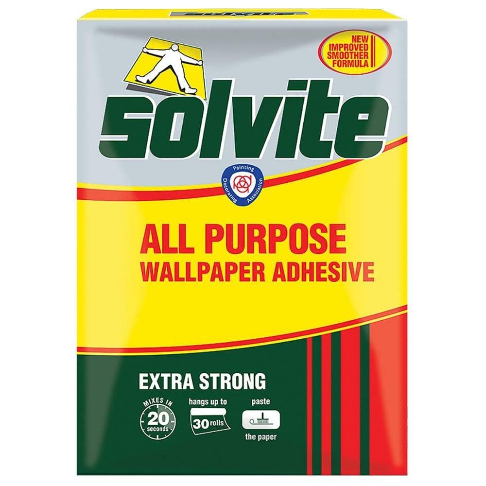 Extra Strong All Purpose Wallpaper Adhesive Plus 50% 30 Roll Box (368860)