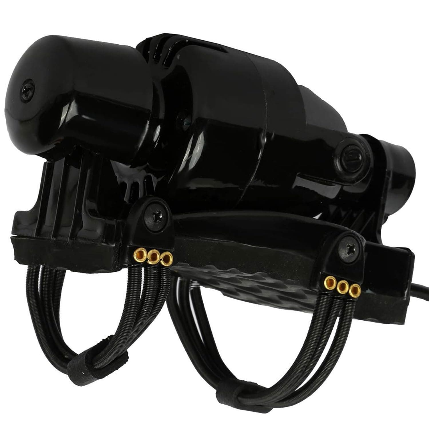 Powerful Black Electric Handheld Double Speed Floating Action Massager for head, body & Scalp pain relief (Black)