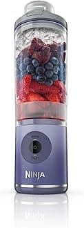Ninja BC200LD Blast Max Personal Cordless Blender for Smoothies, Frozen Drinks, Ice Crush, 20 oz. Twist & Go Vessel, Lavender - Certified Refurbished