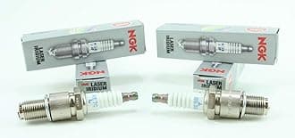 NGK Laser Iridium Racing Spark Plugs, Two RE7CL & Two RE9BT, Compatible with Mazda RX-8 1.3 R2