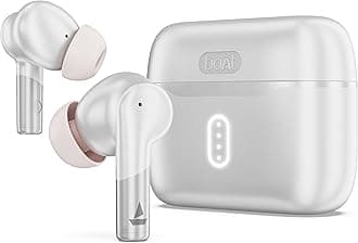 boAt Airdopes 141 Gen 2, 4 Mics ENx Tech, 48 Hrs Playback, Free Music Streaming, Fast Charge, Low Latency, IPX4, v5.4 Bluetooth Earbuds, TWS Ear Buds Wireless Earphones with mic (Active White)