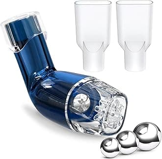 NebuAksol Pulmón Exerciser Device, Respiración Exercise Device for Pulmón, Pulmón Expansion & Mucus Relief, Exercise Stronger Pulmón