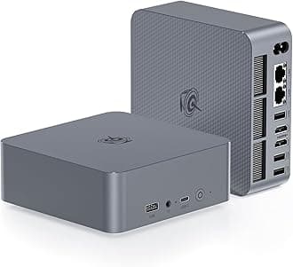 Beelink EQI12 Mini PC W-11 Pro i3-1220P 16GB DDR4 500GB NVMe M.2 SSD Dual Display 4K@60Hz Output, Wi-Fi 6, BT5.2, Dual RJ45 1000M LAN, Built in PSU Office Mini Computer