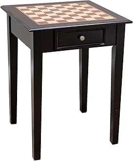 Frenchi Furniture Chess Table, Mahogany