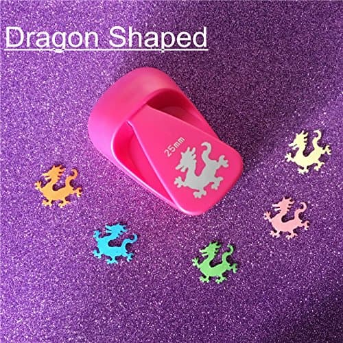 Lavenz M size Dragon shaped save power paper/eva foam craft punch Scrapbook Handmade puncher DIY animal hole punches