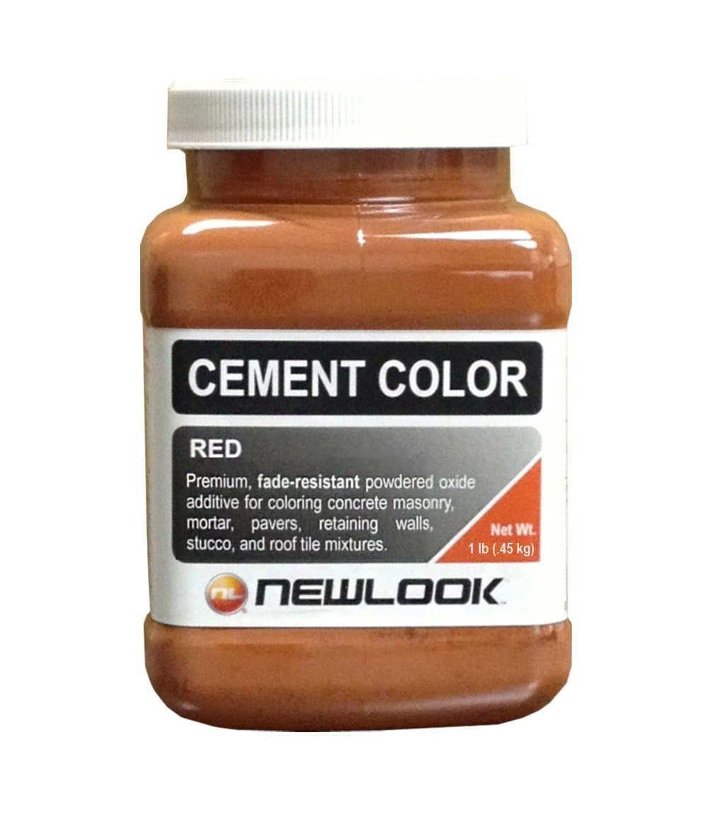 1 lb. Red Fade Resistant Cement Color