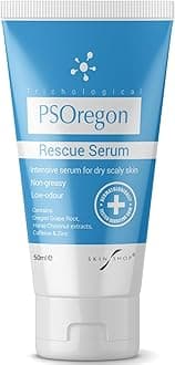 PSOregon Intensive Rescue Serum 50ml – Targeted Care for Red & Scaly Skin | Fast-Absorbing, Non-Greasy Formula | With Oregon Grape Root & Caffeine | Perfume-Free