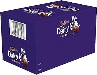 Cadbury Dairy Milk Chocolate, 6.3gram (Pack of 72)