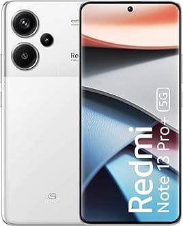Redmi Note 13 PRO+ 5G (512GB + 12GB) 6.67" 200MP (for Tmobile Mint Tello & Global) Global Version GSM Unlocked (Moonlight White)