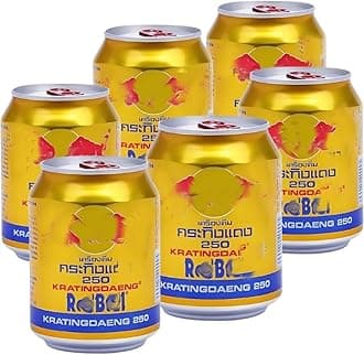 Red Bull Gold Energy Drink 250ml x Pack of 6 - Special Edition Boost with Caffeine, Taurine & B-Vitamins (pack of 6)