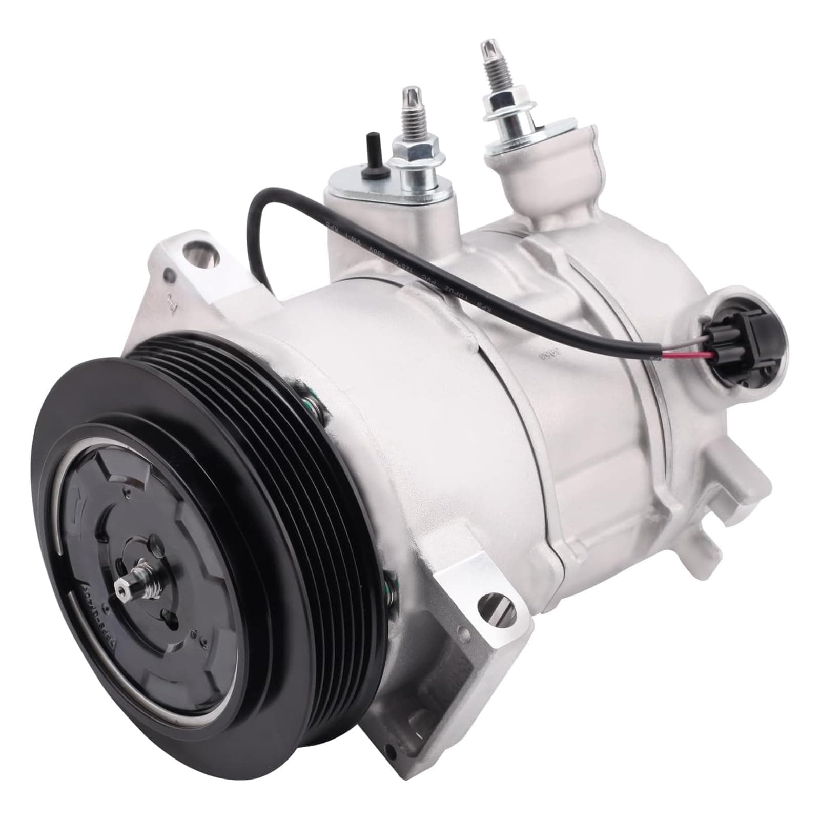 A/C Compressor with Clutch Compatible With Je-ep Compass Patriot 2009-2017, Caliber 2009-2012 AC Compressor L4 1.8L 2.0L 2.4L, Replace 55111610AA,55111610AB,55111610AC,RL111610AB