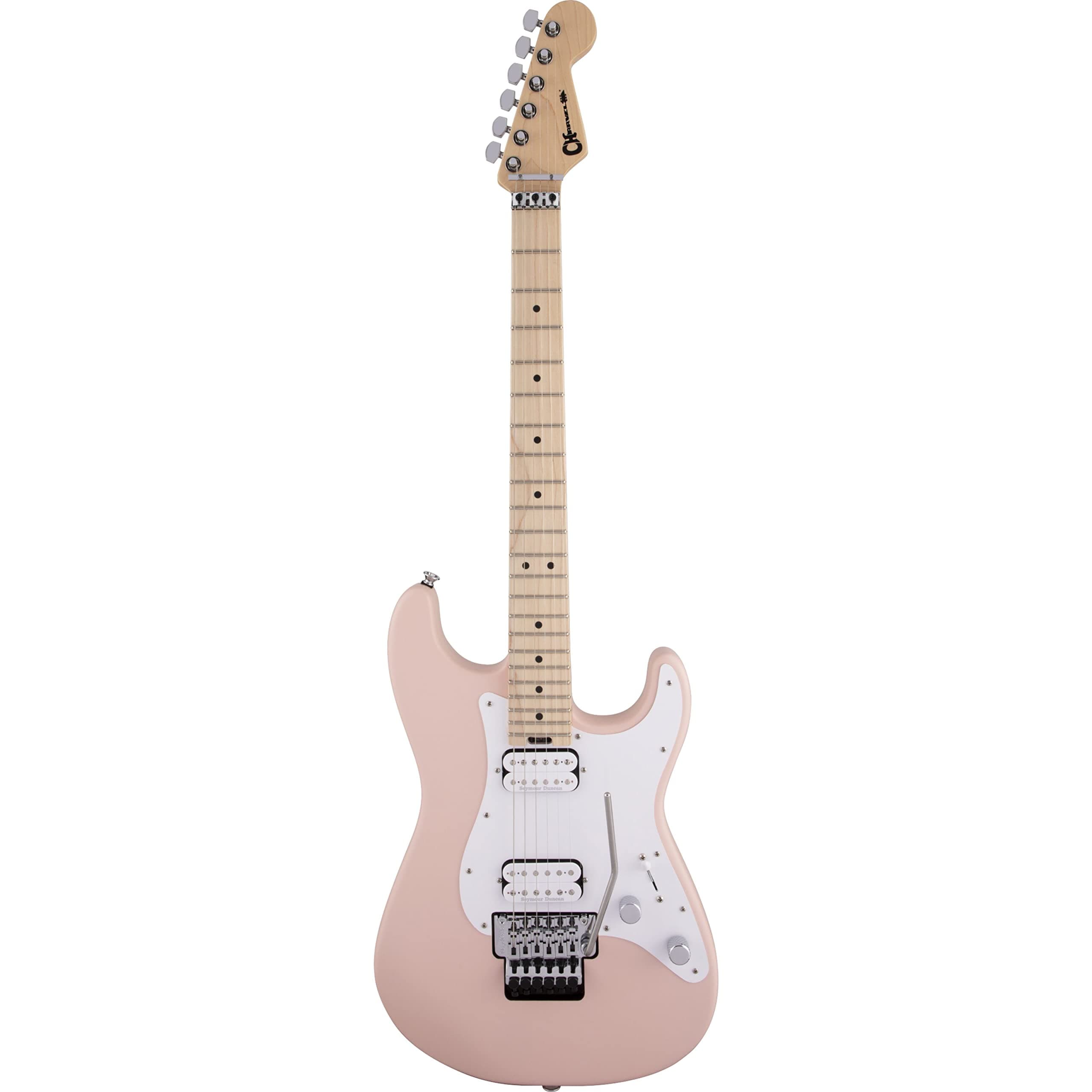 Pro-Mod So-Cal Style 1 HH FR M Electric Guitar (Satin Shell Pink, Chrome Hardware)