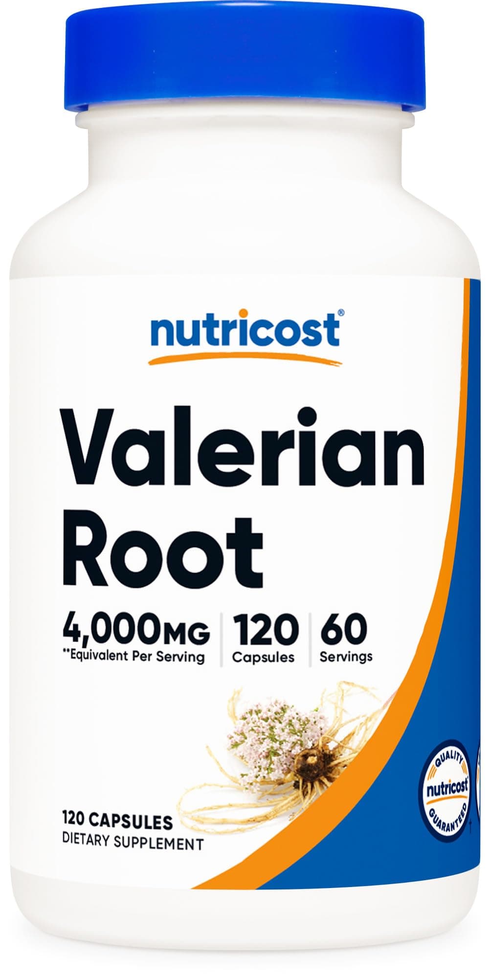 Nutricost Valerian Root Extract 120 Capsules for 60 Servings Per Bottle - Vegetarian, GMO Free and Gluten Free