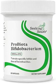 Seeking Health ProBiota Bifidobacterium, 60 Capsules, Probiotic Supplement for Digestive Health, Bifido Only, Vegan- and Vegetarian-Friendly, Supports Colon Health and Immune System*