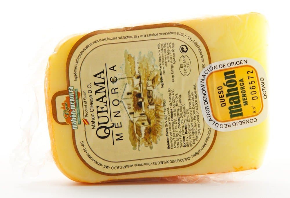 Queama Mahon Semicured Cheese 200 g Wedge