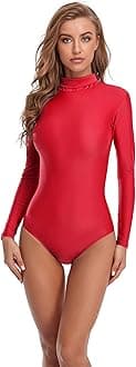 speeriseLong Sleeve Adult Ballet Dance Leotards for Women