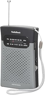 RadioShack Analog AM/FM Pocket Radio